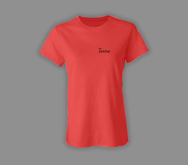 Personalised Ladies T-shirt