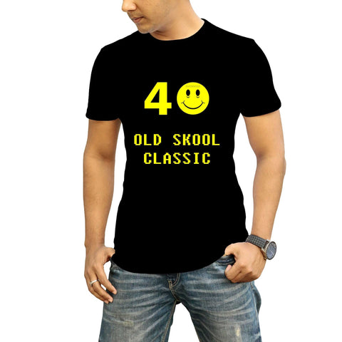 Custom Age T-shirt Old Skool Classic