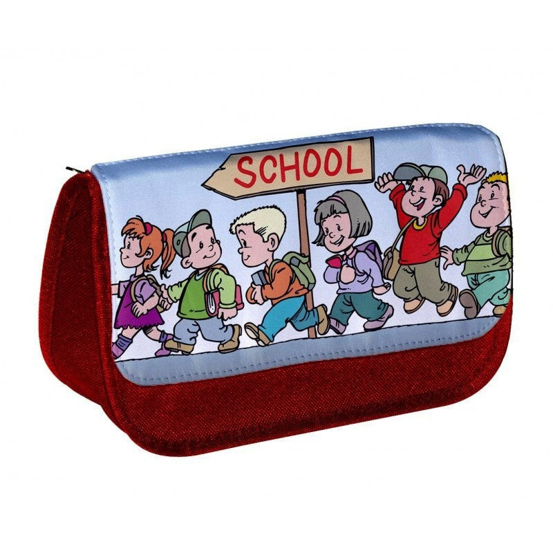 Personalised Pencil Case Red