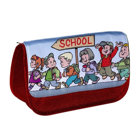 Personalised Pencil Case Red