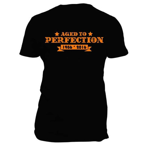 Aged To Perfection Custom T-shirt Add Any Year